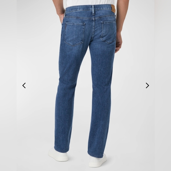 Paige Normandie Hardey Straight Leg Jean Sz 29 Light Indigo Wash | NWT - Picture 4 of 9